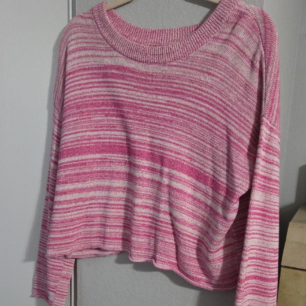 Striped Pink Sweater